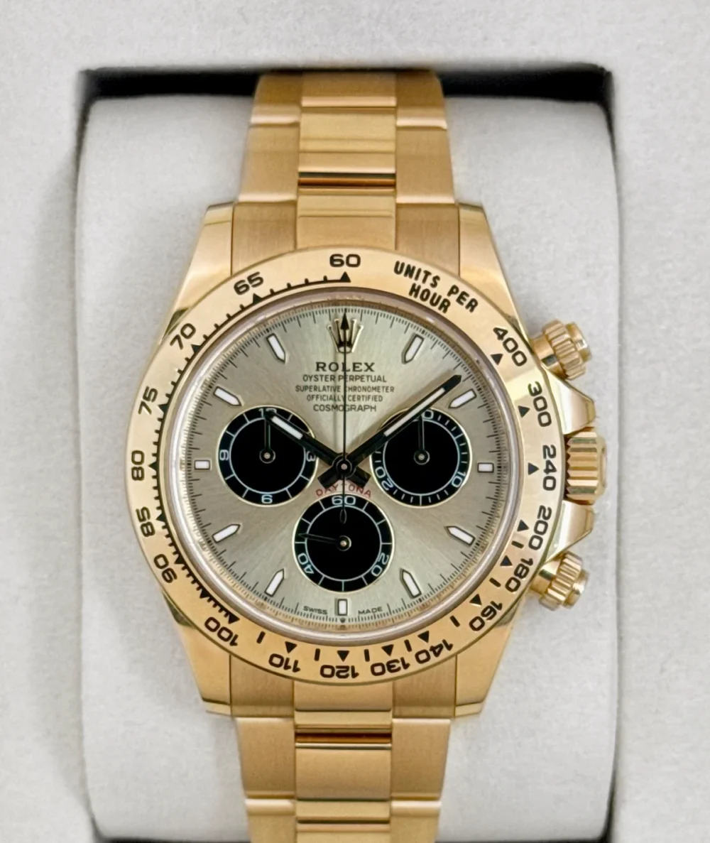 2025 Rolex Daytona 40mm 126508 18K Yellow Gold Champagne "Pikachu" Dial