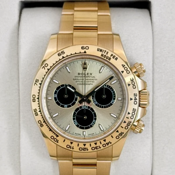 2025 Rolex Daytona 40mm 126508 18K Yellow Gold Champagne "Pikachu" Dial