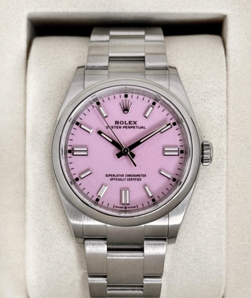NEW 2026 Rolex Oyster Perpetual 36mm 126000 Candy Pink Dial