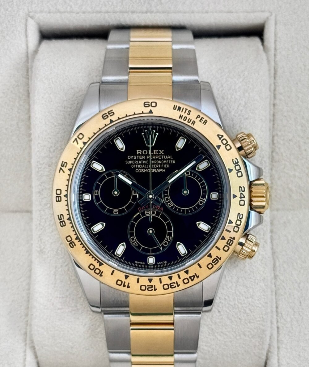 2022 Rolex Daytona 40mm 116503 Two-Tone Black Dial