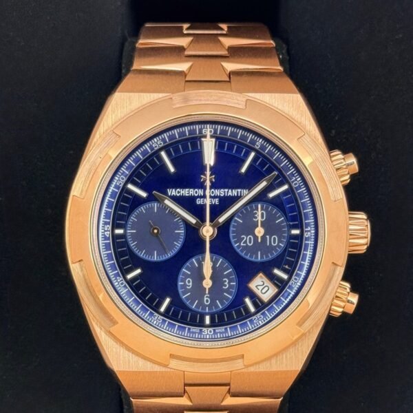 2024 Vacheron Constantin Overseas 42.5mm 5520V Rose Gold Blue Dial