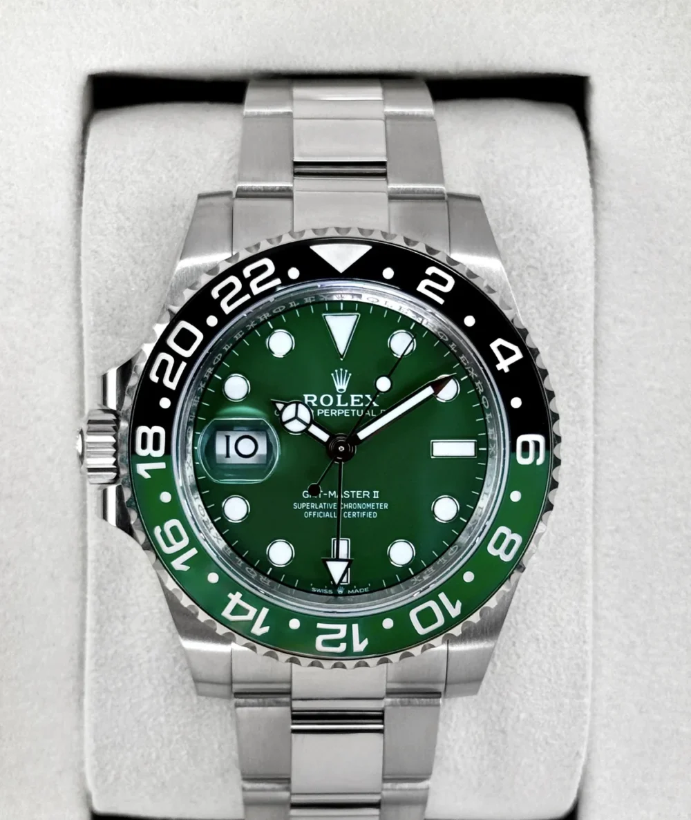 NEW 2026 Rolex GMT-Master II "Sprite" 40mm 126729VTNR White Gold Oyster