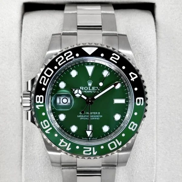 NEW 2026 Rolex GMT-Master II "Sprite" 40mm 126729VTNR White Gold Oyster