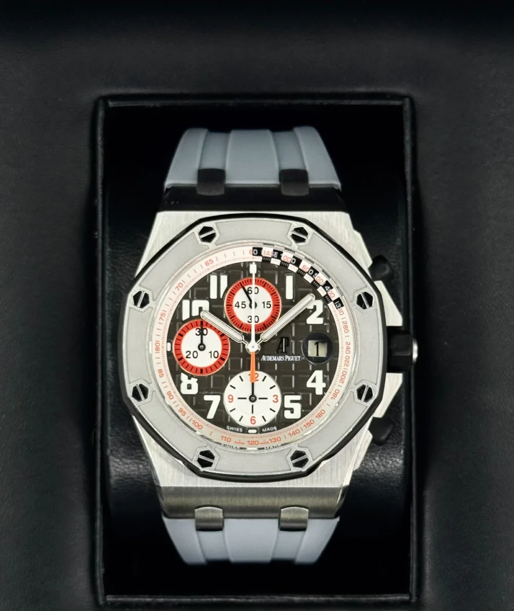 2012 Audemars Piguet Royal Oak Offshore Chrono 42mm 26175ST Grey Dial