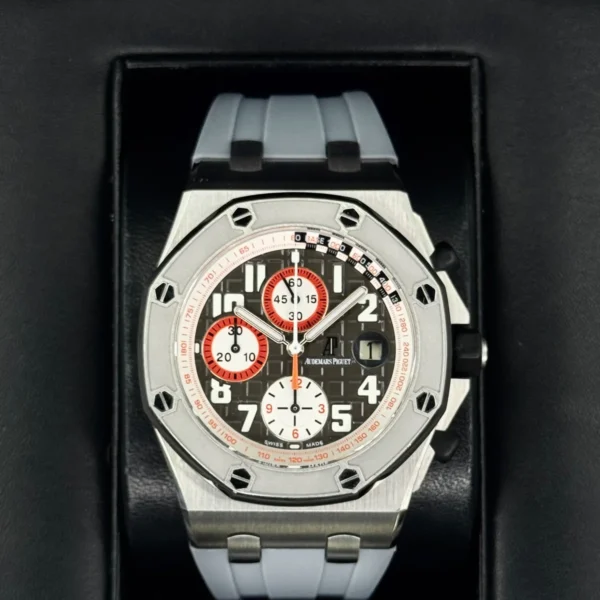 2012 Audemars Piguet Royal Oak Offshore Chrono 42mm 26175ST Grey Dial