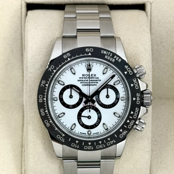 2018 Rolex Daytona 40mm 116500LN Stainless Steel Panda Dial
