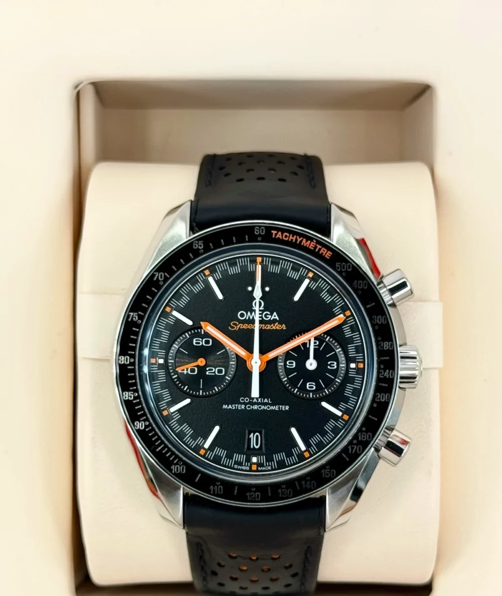 2022 Omega Speeedmaster Racing 44.2mm 329.32.44.51.01.001 Black Dial