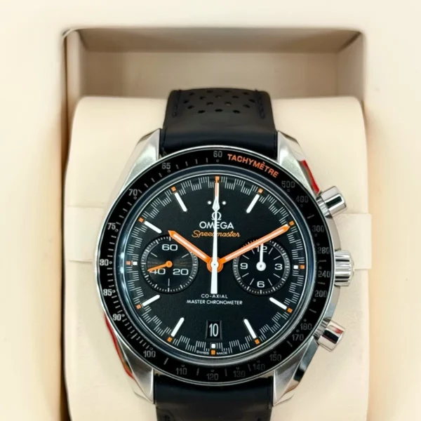 2022 Omega Speeedmaster Racing 44.2mm 329.32.44.51.01.001 Black Dial