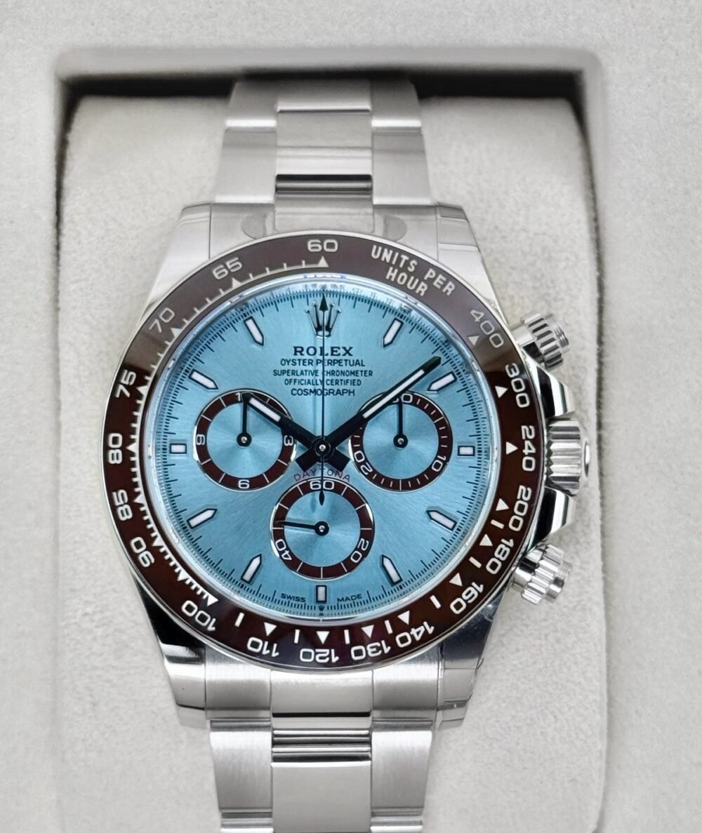 NEW 2026 Rolex Daytona 40mm 126506 Platinum Ice Blue Dial (STICKERED)