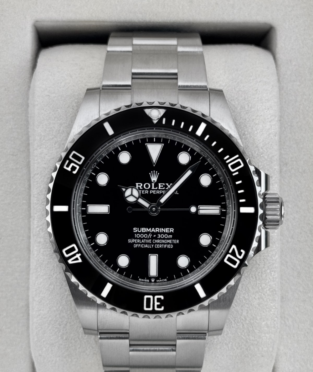 NEW 2026 Rolex Submariner 41mm 124060 Stainless Steel Black Dial