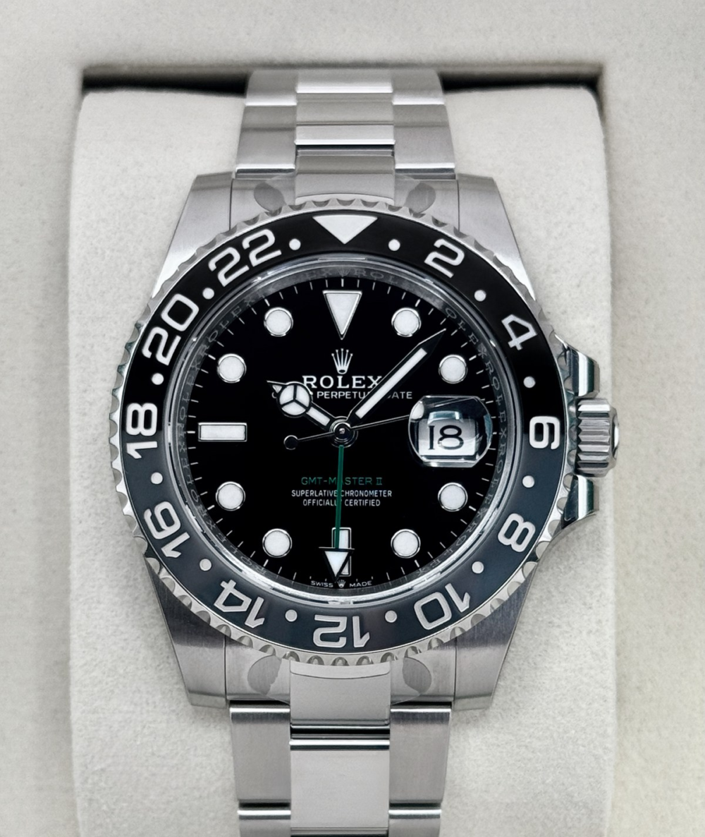 NEW 2026 Rolex GMT-Master II "Bruce Wayne" 40mm 126710GRNR Oyster (STICKERED)