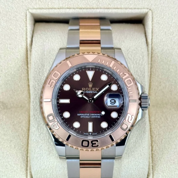 2023 Rolex Yacht-Master 40mm 126621 Two-Tone Chocolate Dial