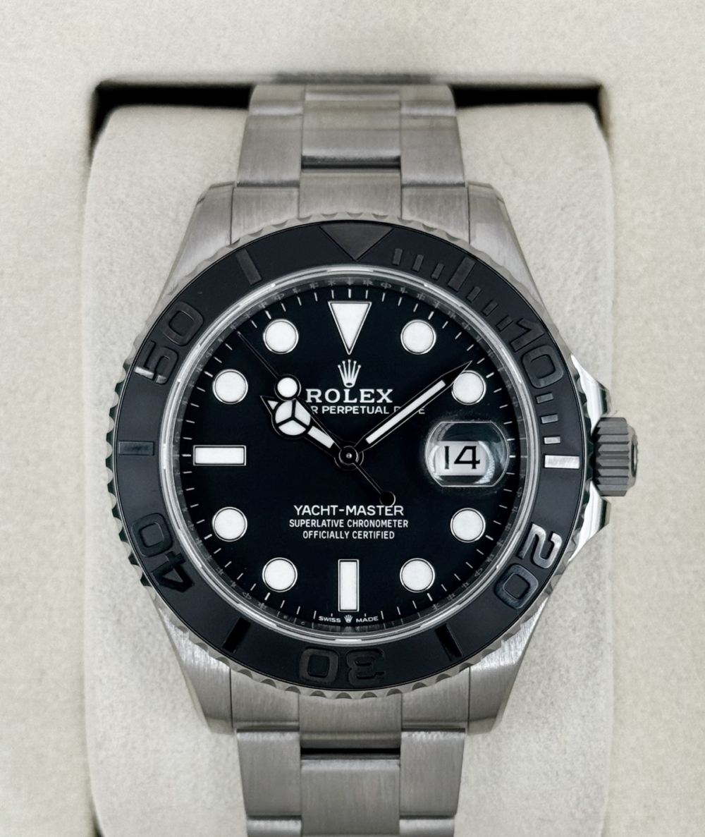 NEW 2025 Rolex Yacht-Master 42mm 226627 Titanium (STICKERED)
