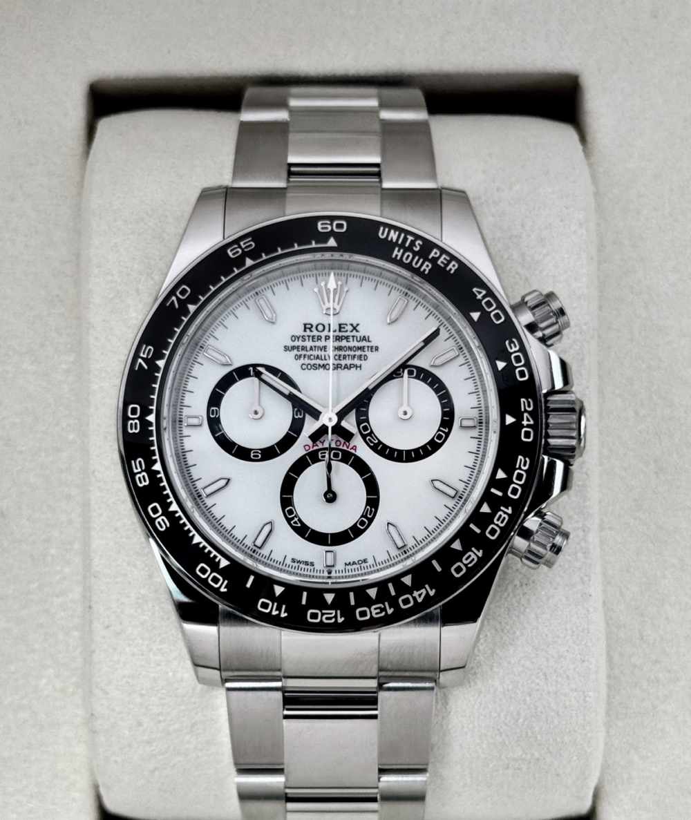NEW 2025 Rolex Daytona 40mm 126500LN Stainless Steel Panda Dial