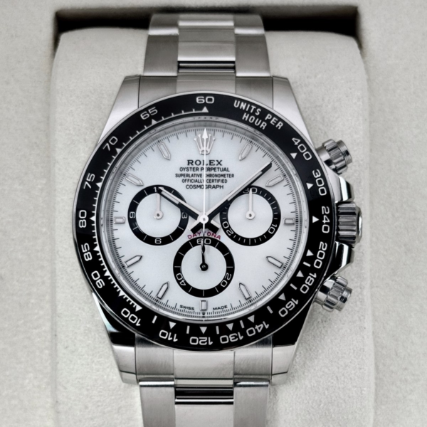 NEW 2025 Rolex Daytona 40mm 126500LN Stainless Steel Panda Dial