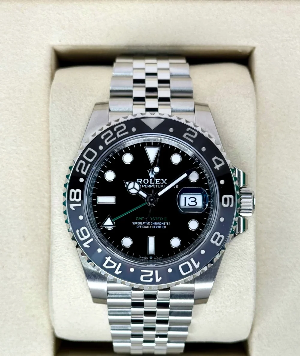 NEW 2025 Rolex GMT-Master II "Bruce Wayne" 40mm 126710GRNR Jubilee (STICKERED)