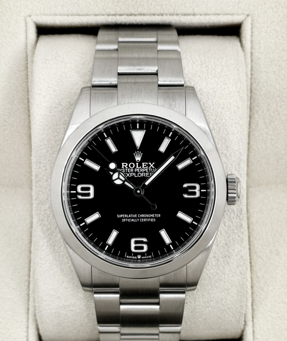 2023 Rolex Explorer 40mm 224270 Black Dial