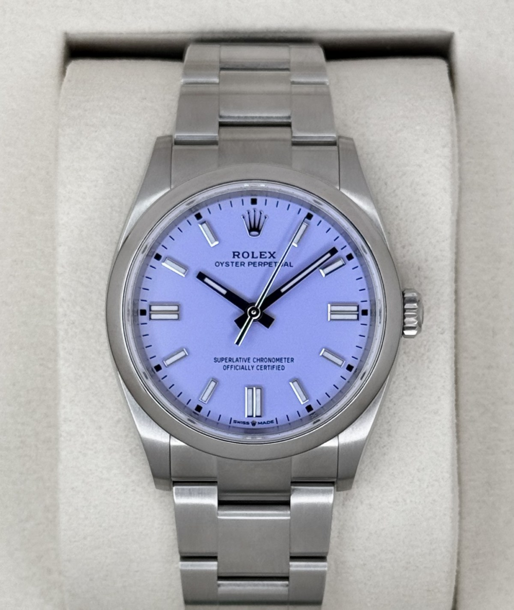 NEW 2026 Rolex Oyster Perpetual 36mm 126000 Lavender Dial