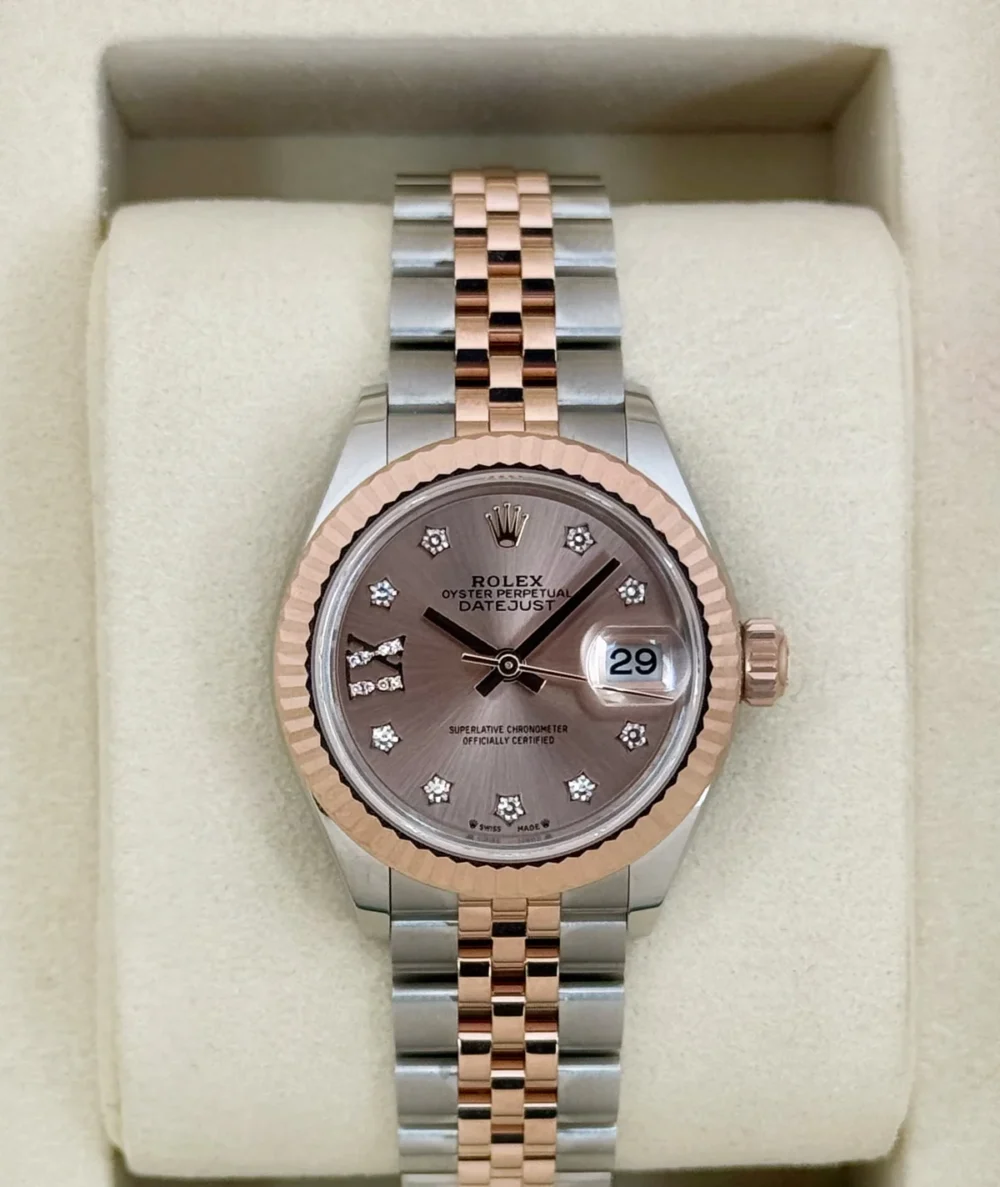 NEW 2025 Rolex Ladies Datejust 28mm 279171 Two-Tone 9 Star Diamond Dial