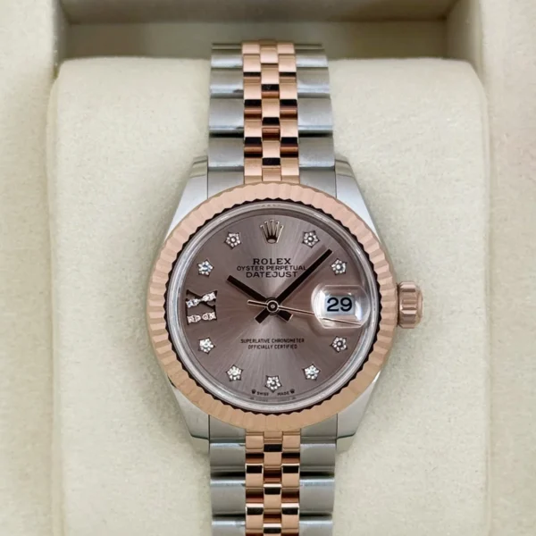 NEW 2025 Rolex Ladies Datejust 28mm 279171 Two-Tone 9 Star Diamond Dial