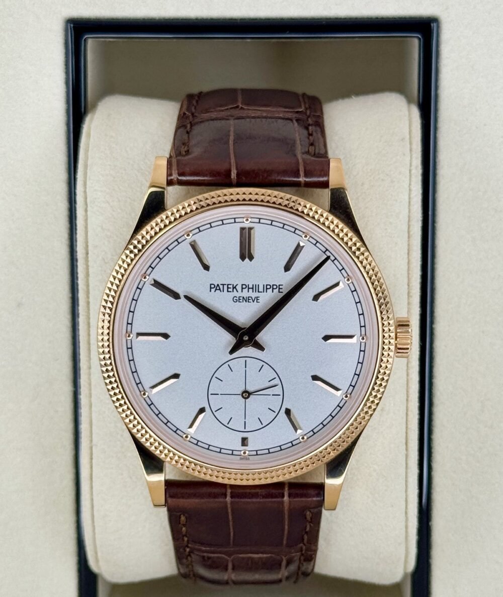 2025 Patek Philippe Calatrava 40mm 6119R Rose Gold White Dial