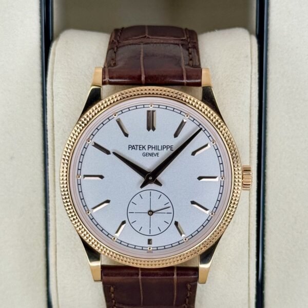 2025 Patek Philippe Calatrava 40mm 6119R Rose Gold White Dial