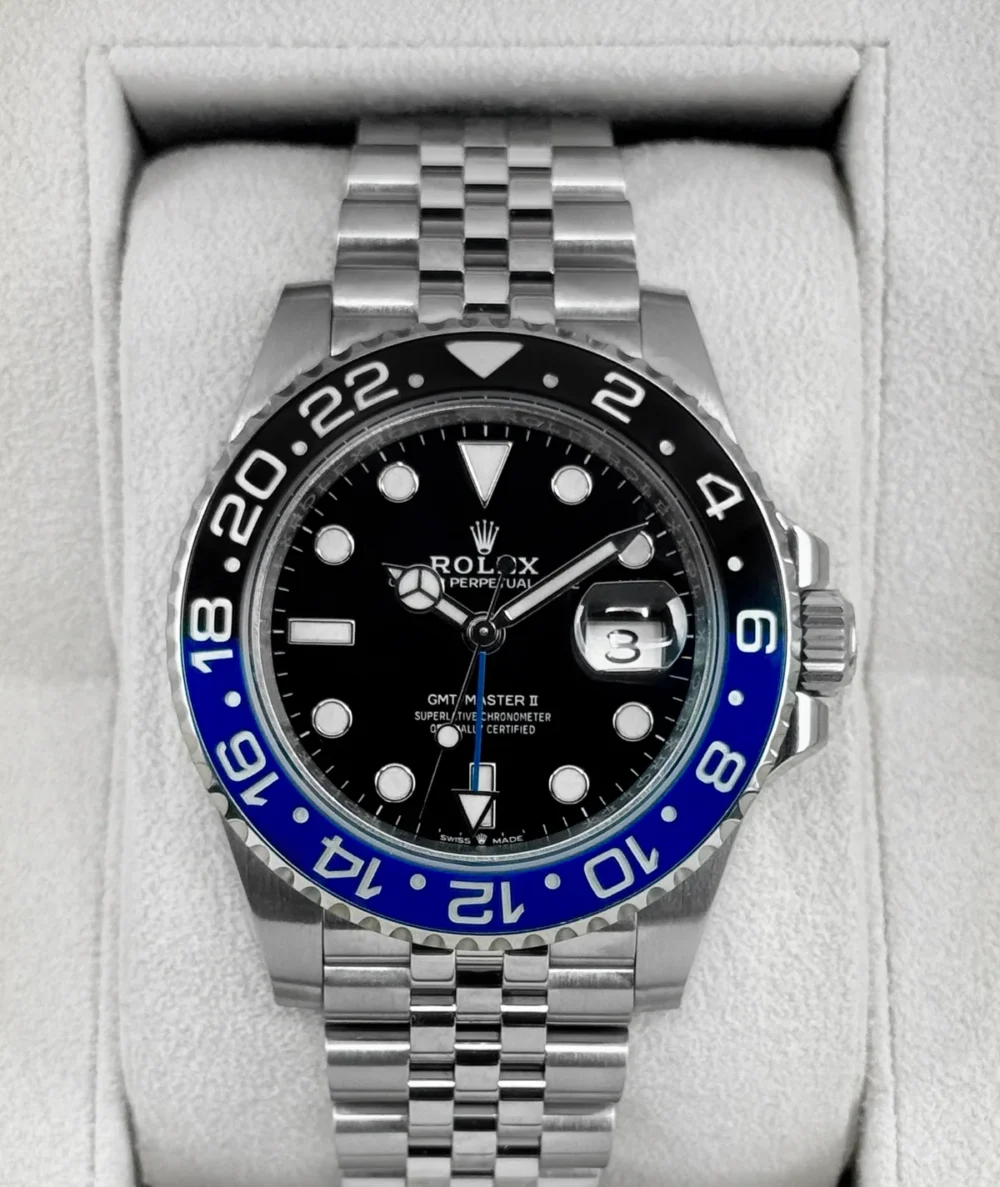 2022 Rolex GMT-Master II "Batgirl" 40mm 126710BLNR Jubilee