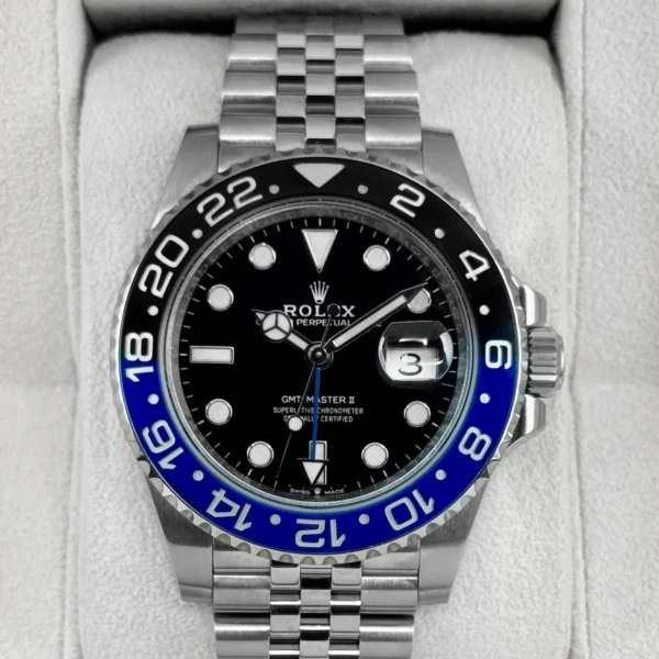 2022 Rolex GMT-Master II "Batgirl" 40mm 126710BLNR Jubilee