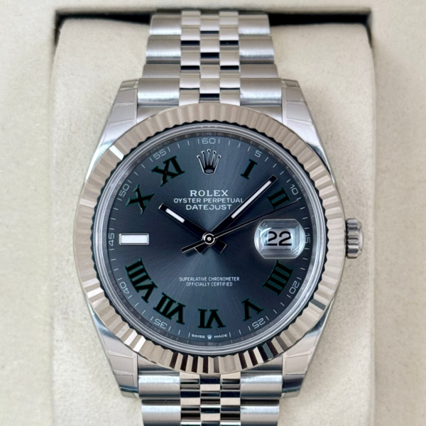 NEW 2026 Rolex Datejust 41mm 126334 Jubilee Wimbledon Dial (STICKERED)