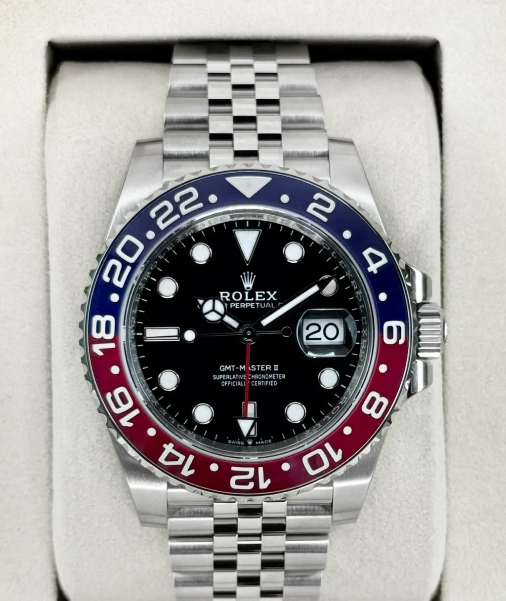 NEW 2026 Rolex GMT-Master II "Pepsi" 40mm 126710BLRO Jubilee (STICKERED)