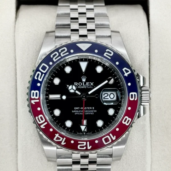 NEW 2026 Rolex GMT-Master II "Pepsi" 40mm 126710BLRO Jubilee (STICKERED)