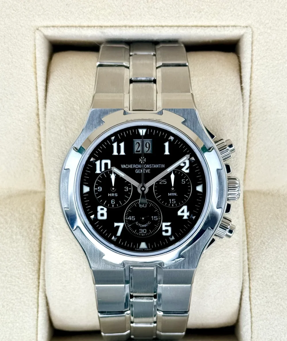 Vacheron Constantin Overseas Chrono 40mm 49140/423A-8886 Black Dial