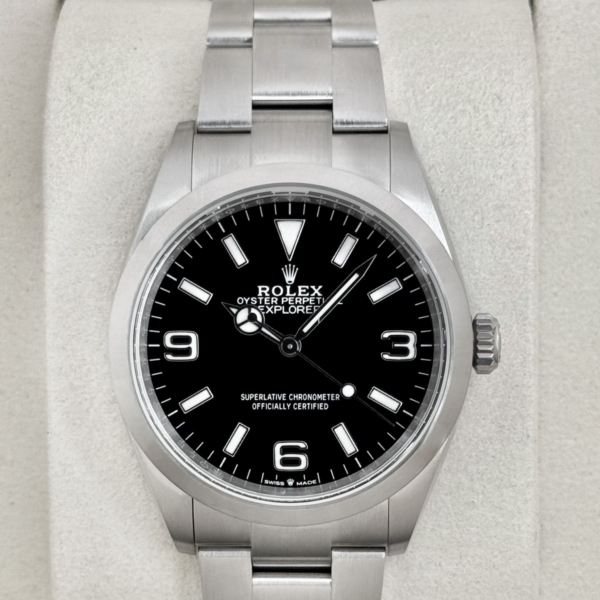 NEW 2026 Rolex Explorer 36mm 124270 Stainless Steel Black Dial