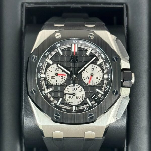 2022 Audemars Piguet Royal Oak Chronograph 43mm 26420SO Black Dial