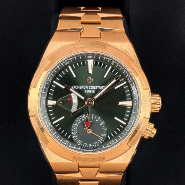2024 Vacheron Constantin Overseas Dual Time 41mm 7920V Rose Gold Green Dial