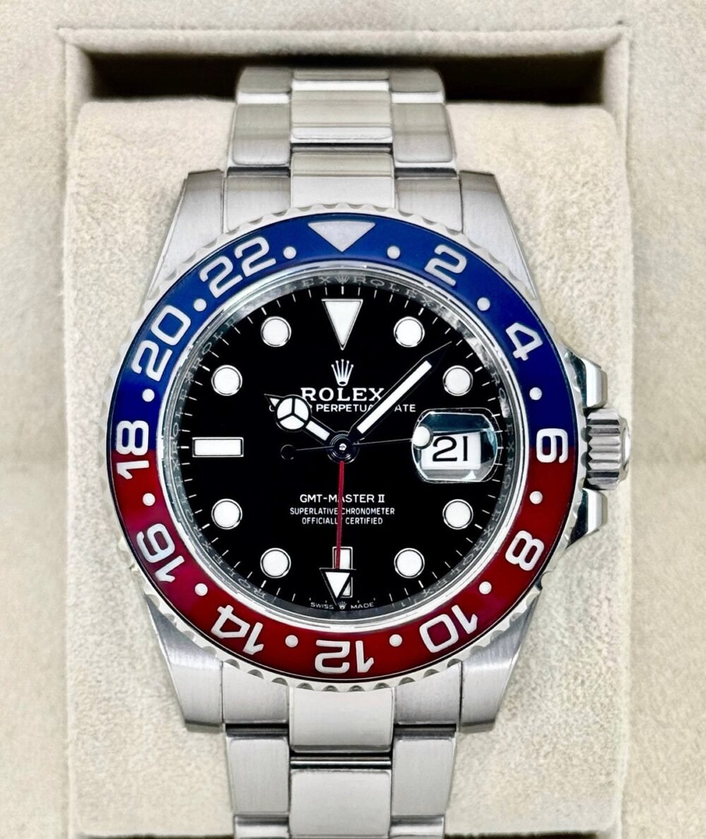 2022 Rolex GMT-Master II "Pepsi" 40mm 126710BLRO Oyster