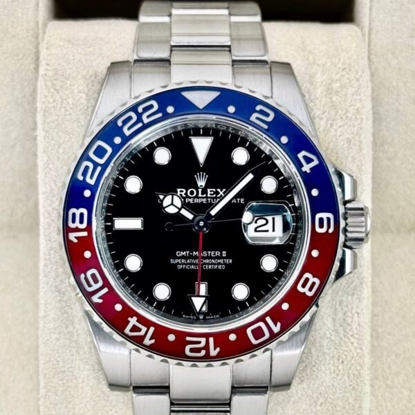 2022 Rolex GMT-Master II "Pepsi" 40mm 126710BLRO Oyster