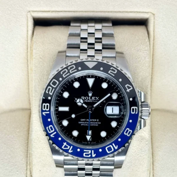 2019 Rolex GMT-Master II "Batgirl" 40mm 126710BLNR Jubilee