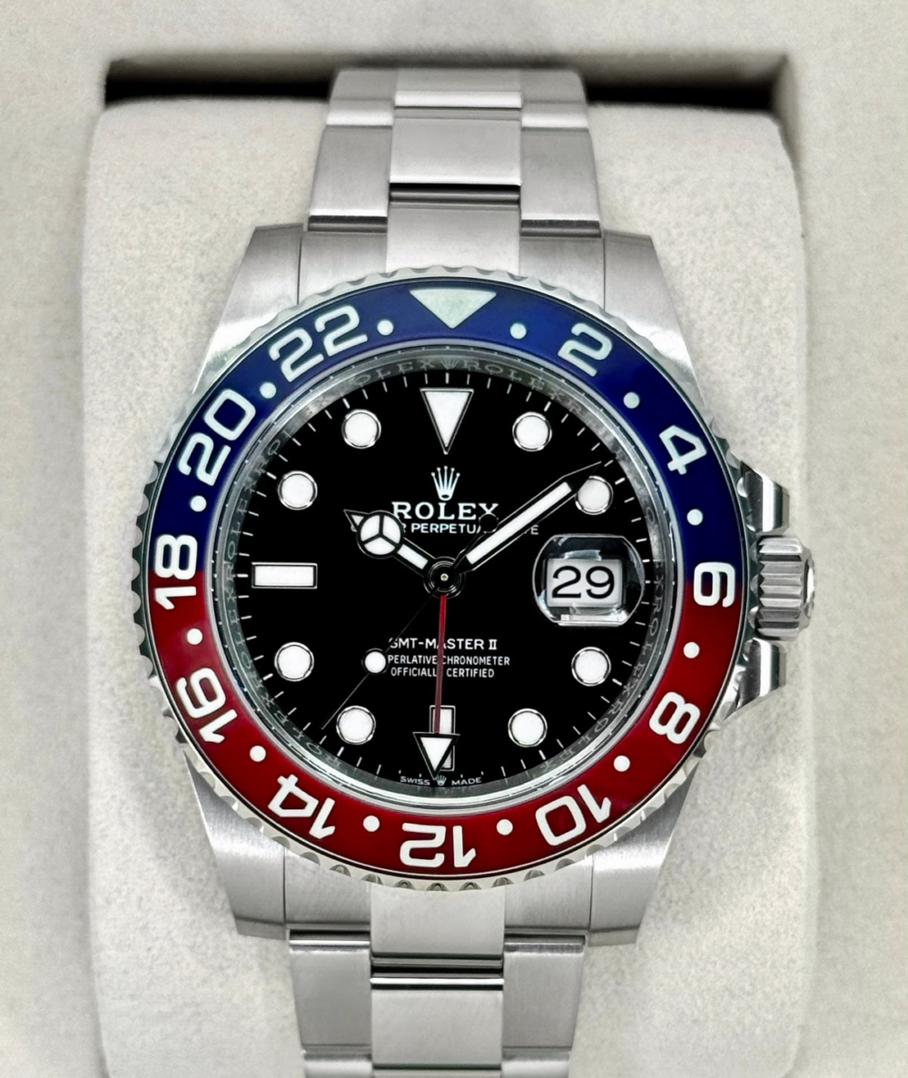 NEW 2025 Rolex GMT-Master II "Pepsi" 40mm 126710BLRO Oyster