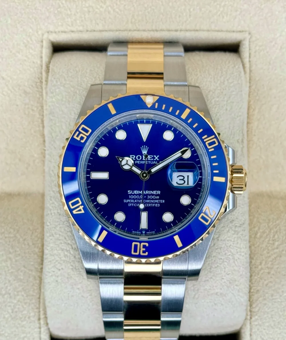 2024 Rolex Submariner "Bluesy" 41mm 126613LB Two-Tone Blue Dial