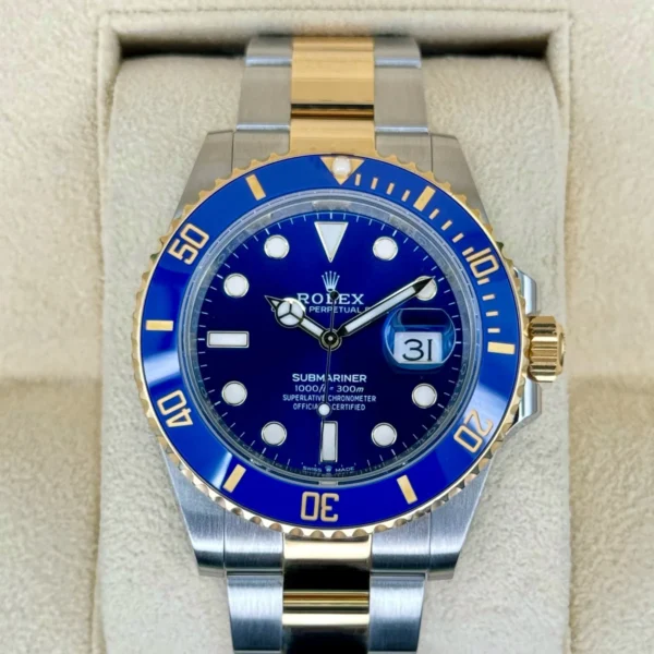 2024 Rolex Submariner "Bluesy" 41mm 126613LB Two-Tone Blue Dial