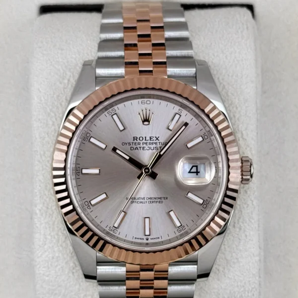 NEW 2025 Rolex Datejust 41mm 126331 Two-Tone Jubilee Sundust Dial