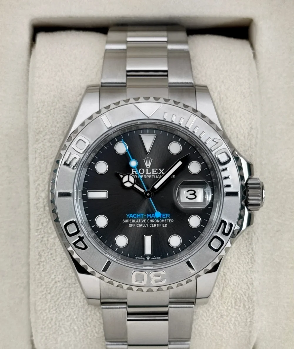 2025 Rolex Yacht-Master 40mm 126622 Stainless Steel Rhodium Dial