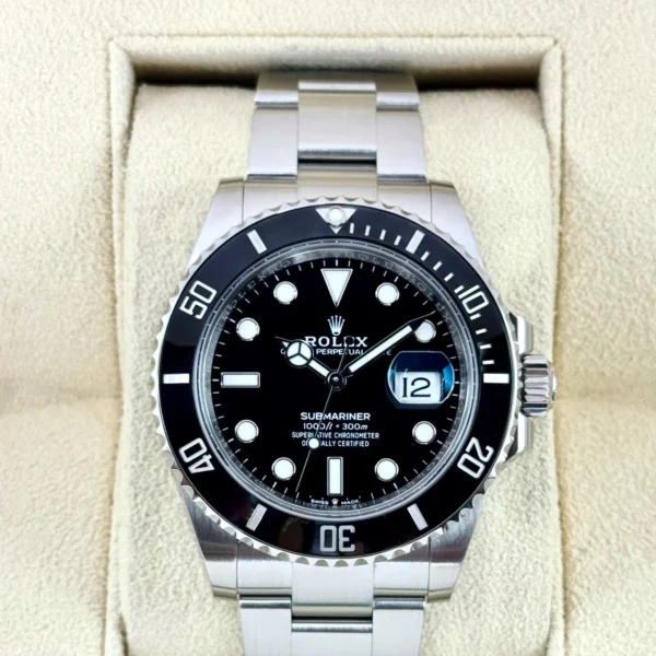 2024 Rolex Submariner 41mm 126610LN Stainless Steel Black Dial