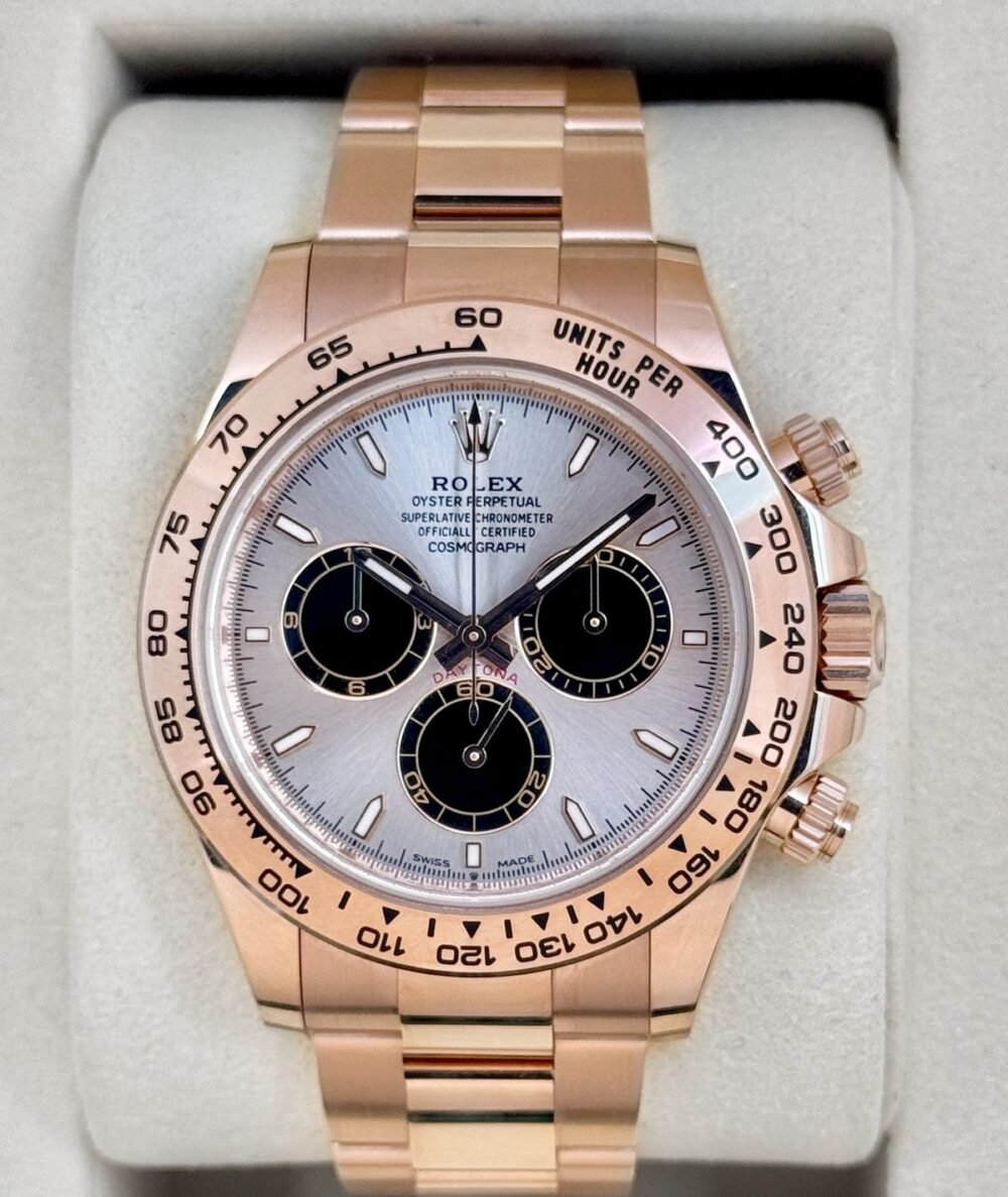 2026 Rolex Daytona 40mm 126505 Rose Gold Sundust Dial
