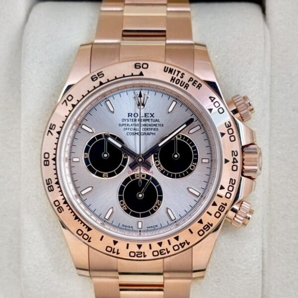 2026 Rolex Daytona 40mm 126505 Rose Gold Sundust Dial