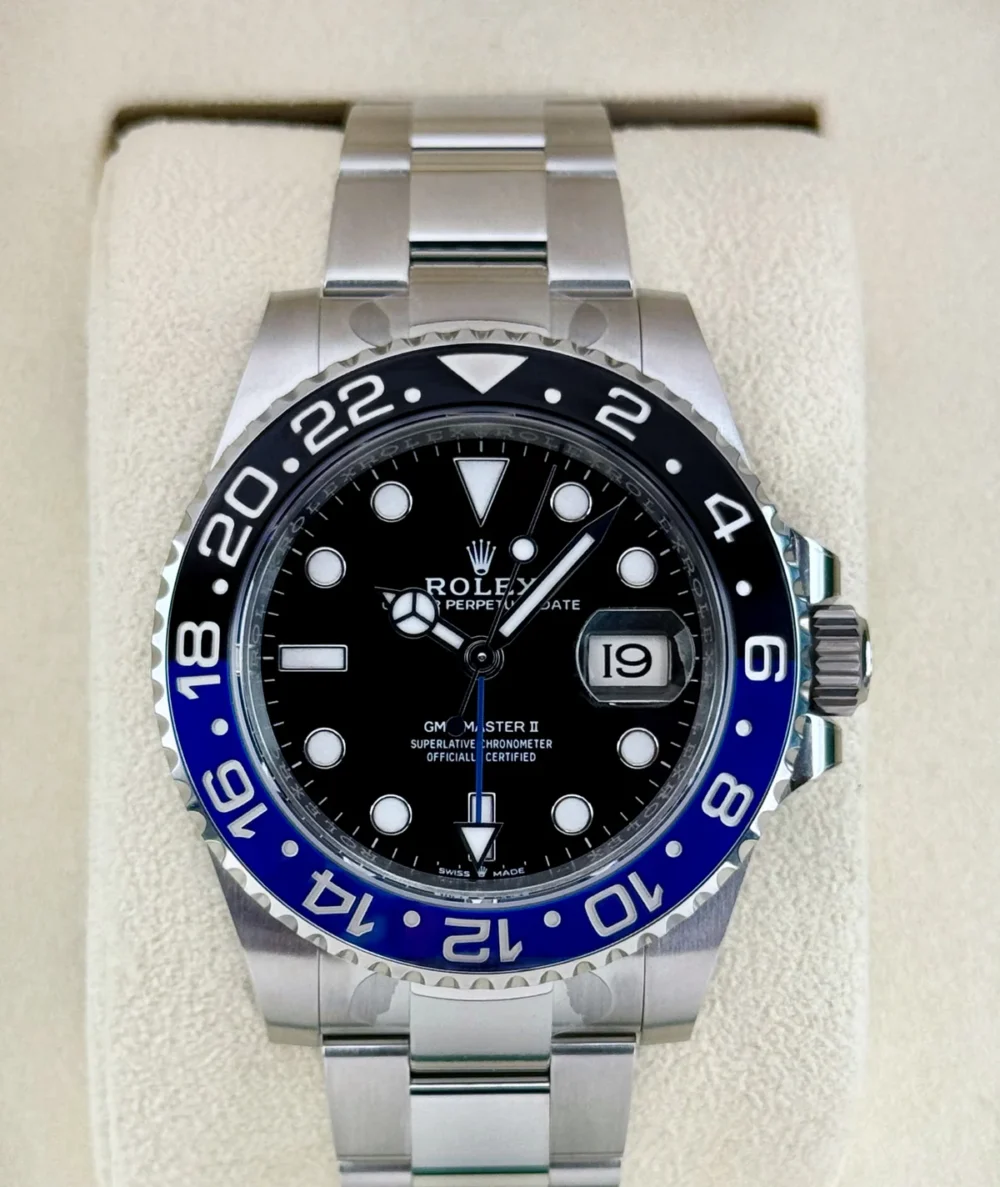NEW 2025 Rolex GMT-Master II "Batman" 40mm 126710BLNR Oyster (STICKERED)