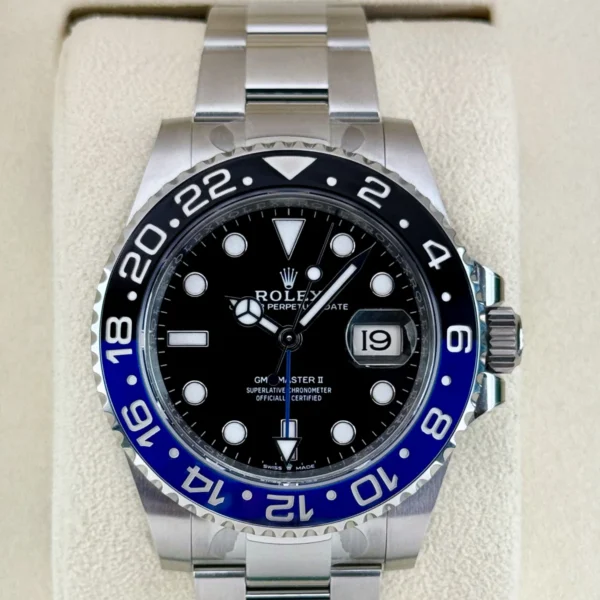 NEW 2025 Rolex GMT-Master II "Batman" 40mm 126710BLNR Oyster (STICKERED)