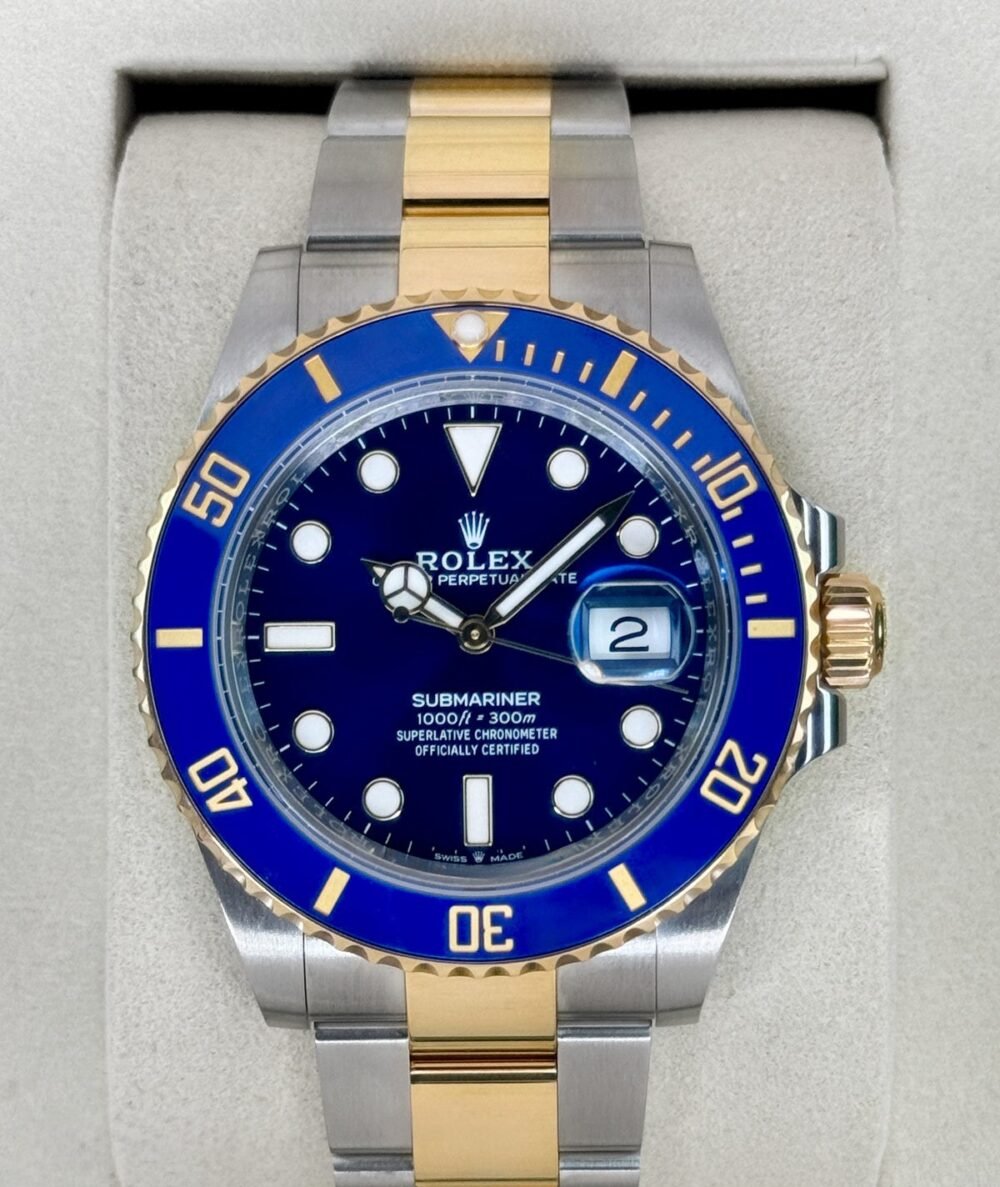 2026 Rolex Submariner "Bluesy" 41mm 126613LB Two-Tone Blue Dial