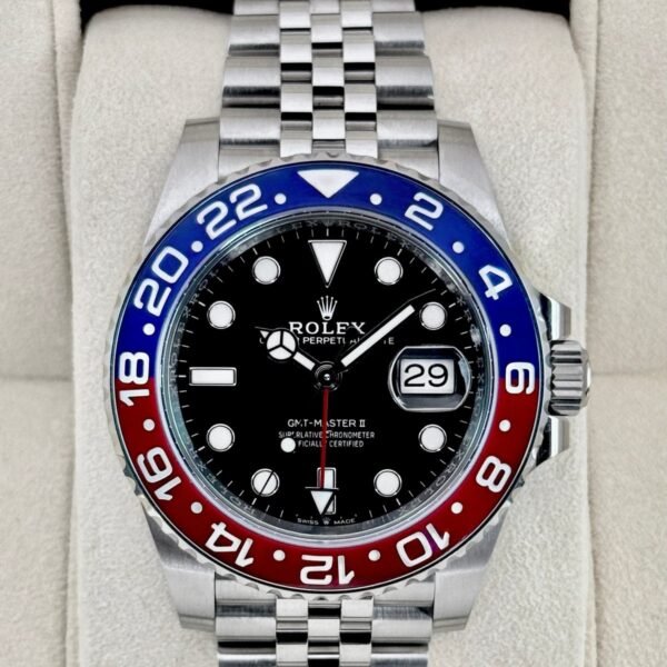 2018 Rolex GMT-Master II "Pepsi" 40mm 126710BLRO Jubilee